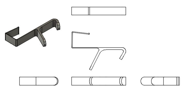 Fusion 360 で作成した2次元図面