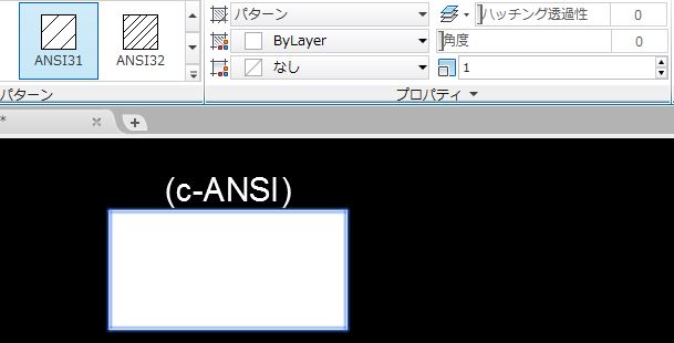 ハッチング ANSI31